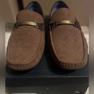 Tommy Hilfiger Driver Slip-on Squared off Moc Toe Loafer